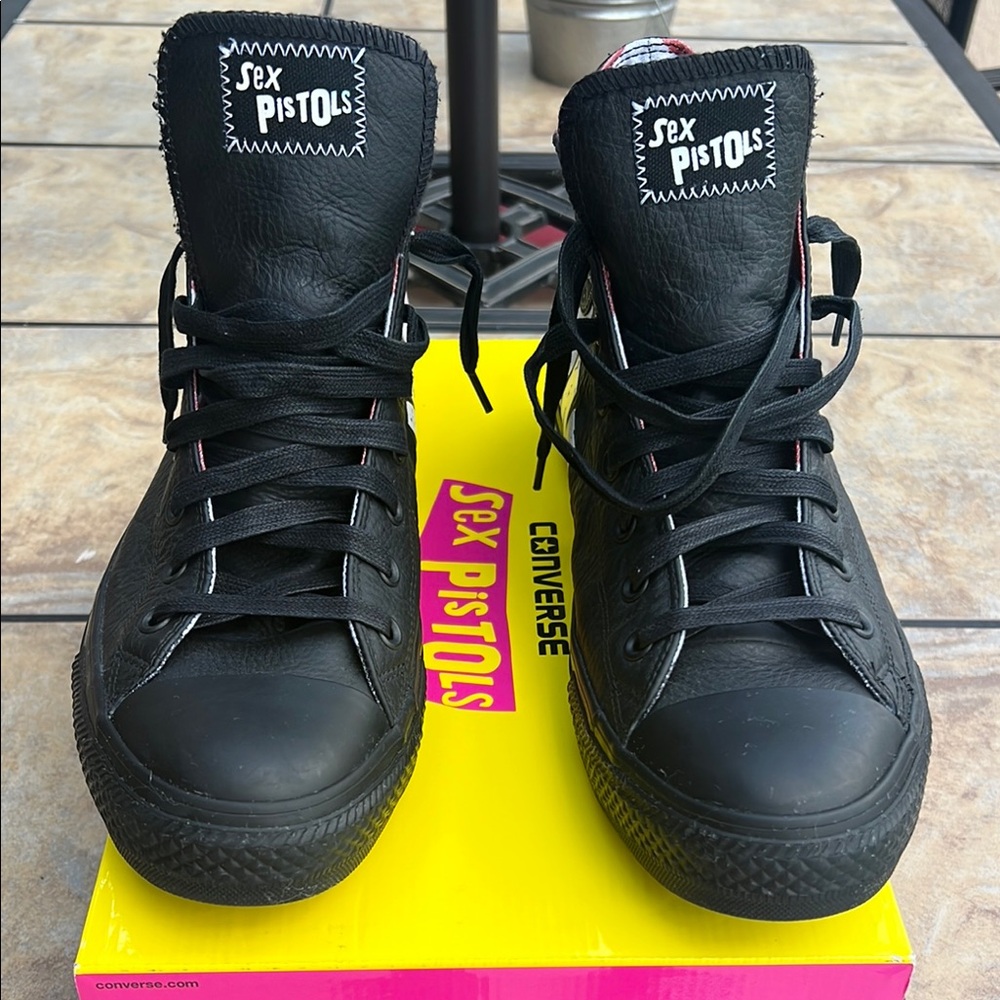 Converse Sex Pistols Chuck Hi size 12M/14W